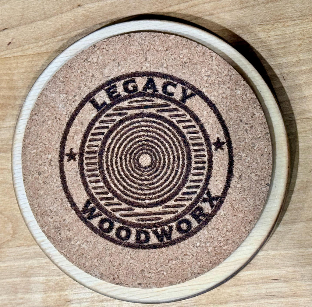Honest George Cigar Art Coasters | Vintage Box Design | Handmade Woodwork | Bourbon Bar | Cigar Lounge