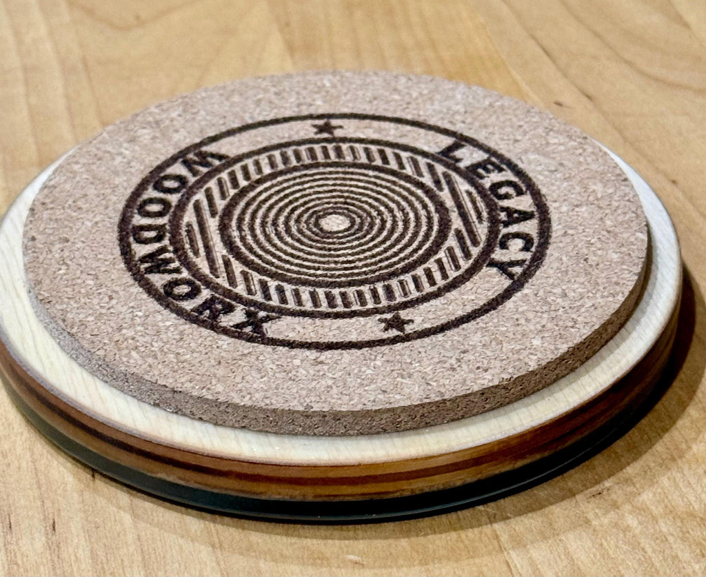 O' San Cigar Art Coasters | Vintage Tobacco Artwork | Baltic Birch Wood