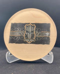 Oliva Free Will Cigar Art Coasters | Contemporary Cigar Artwork | Maple Wood Coaster
