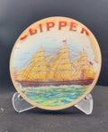 Clipper Cigar Art Coasters | Vintage Box Design | Handmade Woodwork | Bourbon Bar | Cigar Lounge