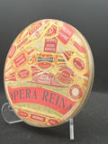 Opera Reina Collage Cigar Art Coasters | Vintage Tobacco Artwork | Baltic Birch Wood | Upcycled Coaster